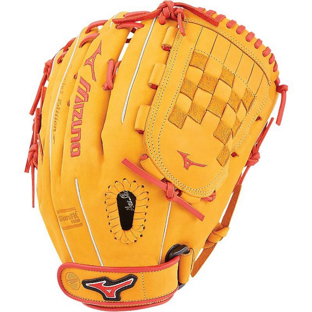 Guanti Mizuno Softball MVP Prime SE Fastpitch 13" Donna - Blu Reale/Rosse - 83129-QYHL